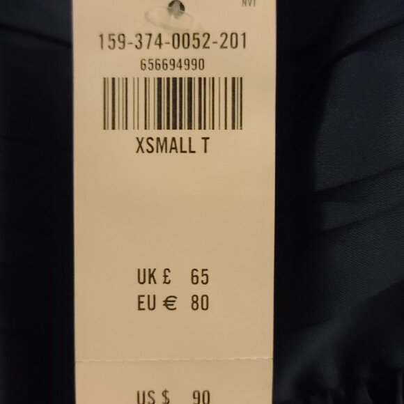 Abercrombie & Fitch Emerson Satin Long Sleeve Babydoll - Picture 2 of 2